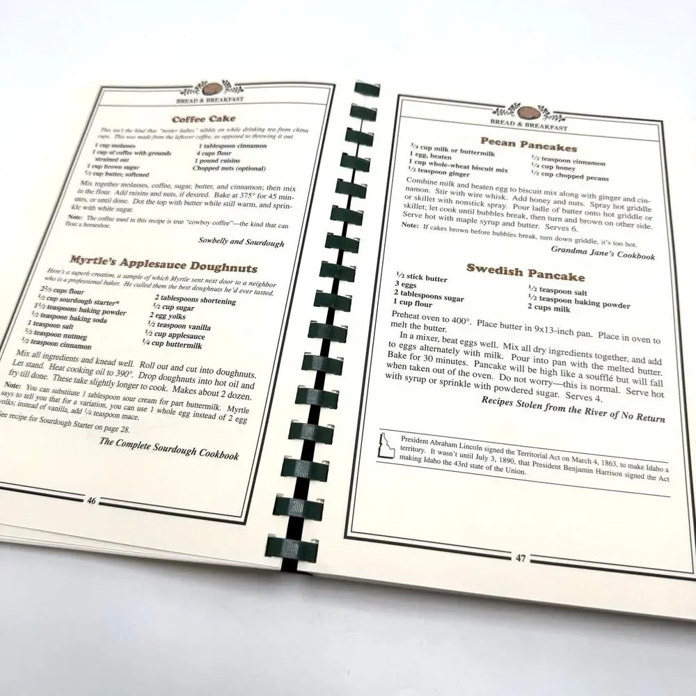 Idaho Best of the Best Cookbook 350 Regional Western Recipes Vintage 2003